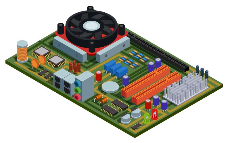 how motherboard is made